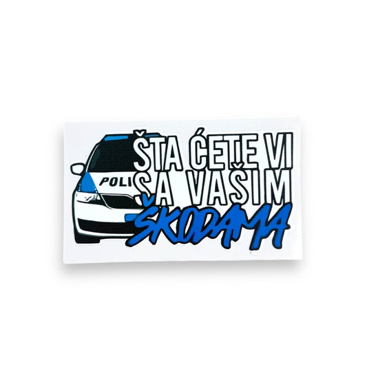 ŠKODA NALEPNICA